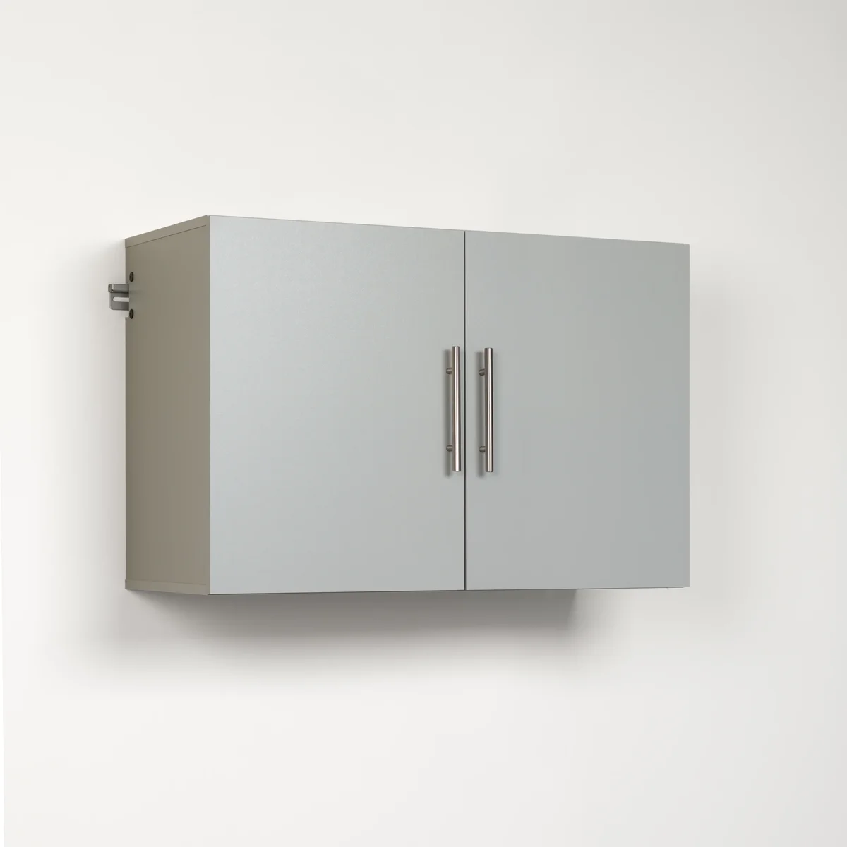 Prepac HangUps 36" Upper Storage Cabinet, Light Gray 3647