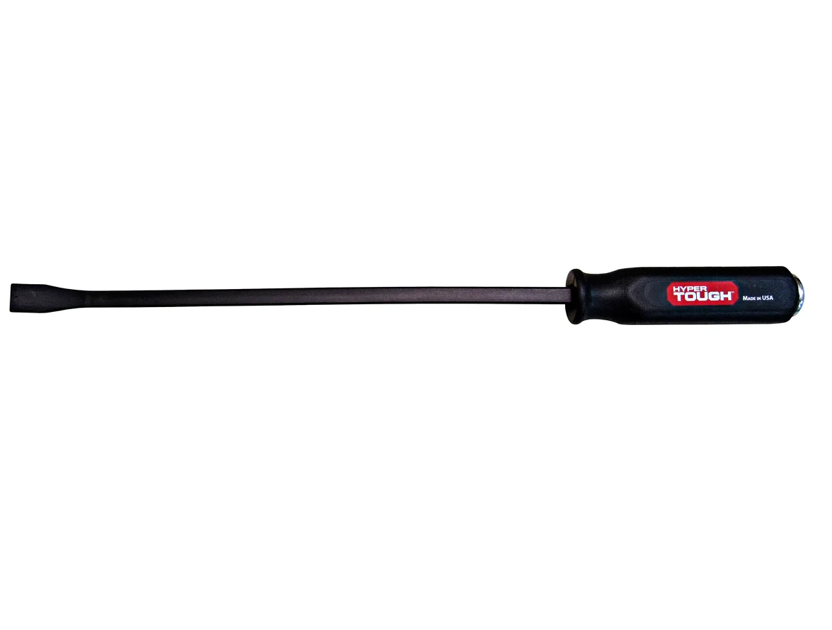 Hyper Tough 36-Inch Steel Pry Bar with Metal Striking Cap 1115