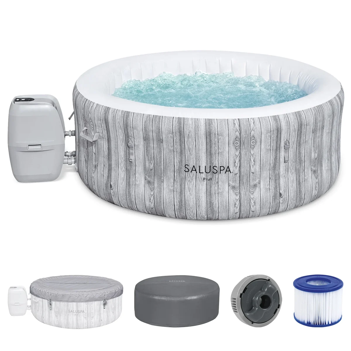 Bestway SaluSpa Fiji Inflatable Hot Tub Spa - 2-4 Person - 71 in x 26 in 3925