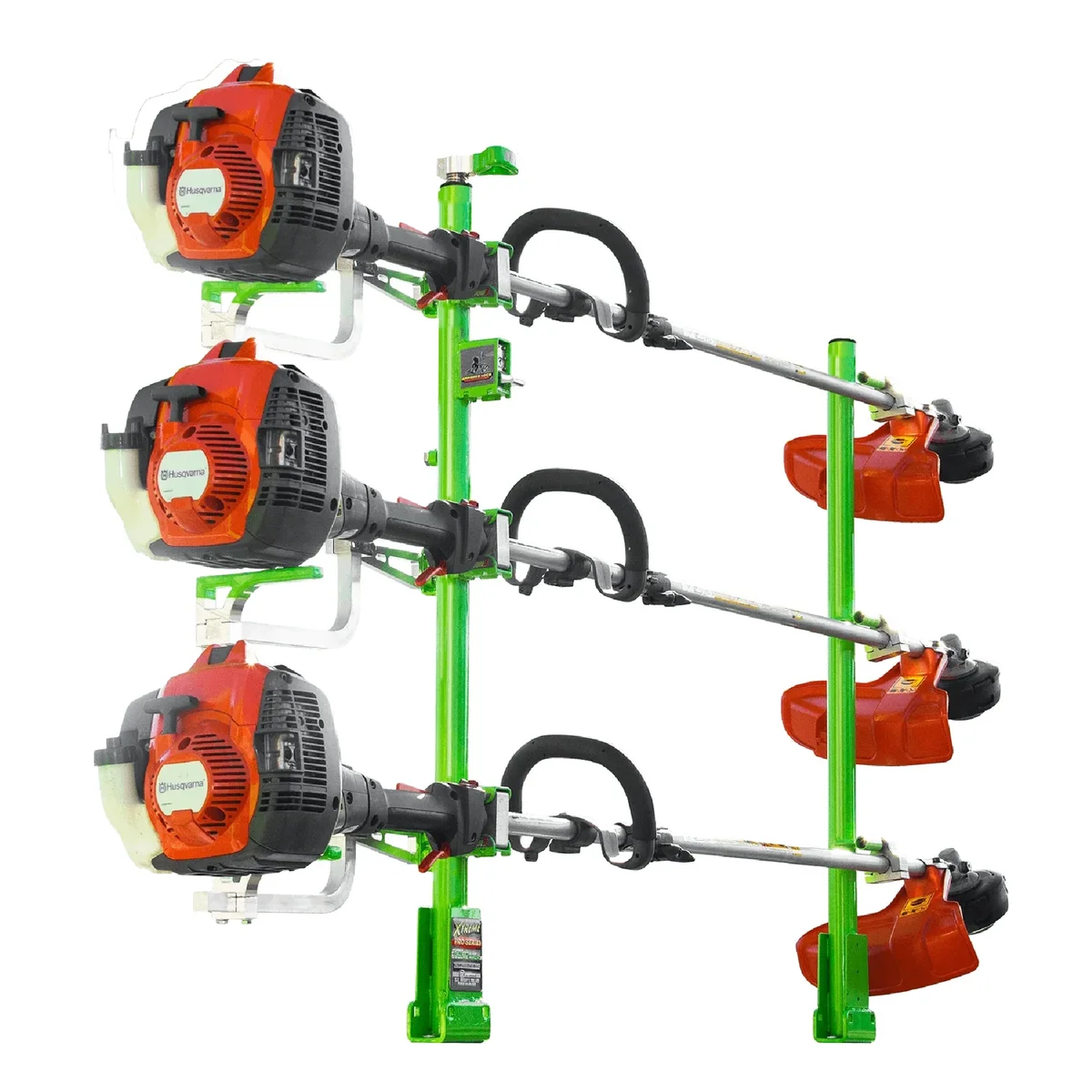 TrailerRacks Green Touch Industries XB103 Xtreme Pro 3-Position Trimmer Rack, 39” Height 7210