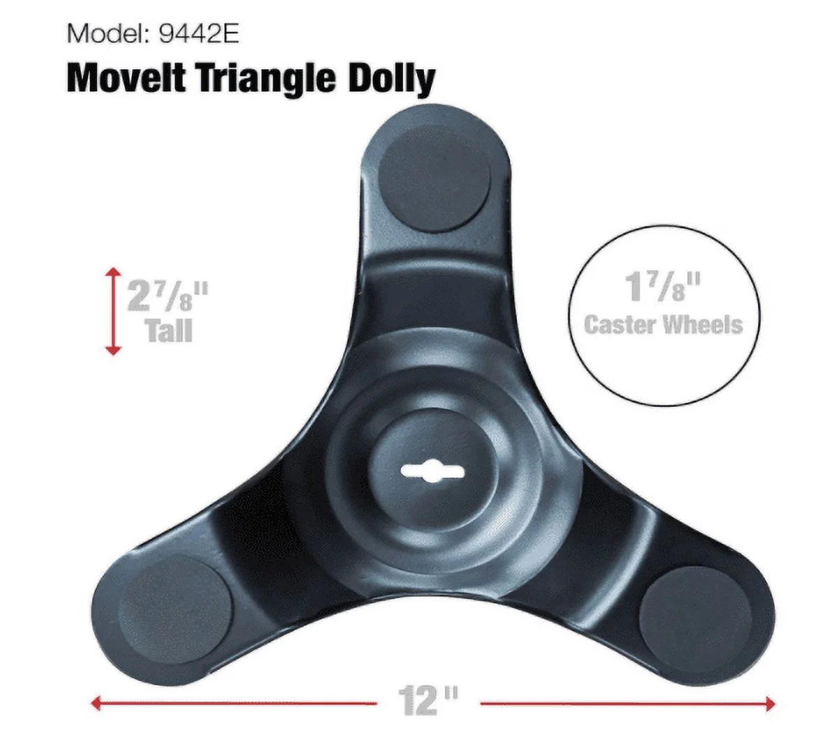 Shepherd Hardware Tri-dolly 12" Black 5194