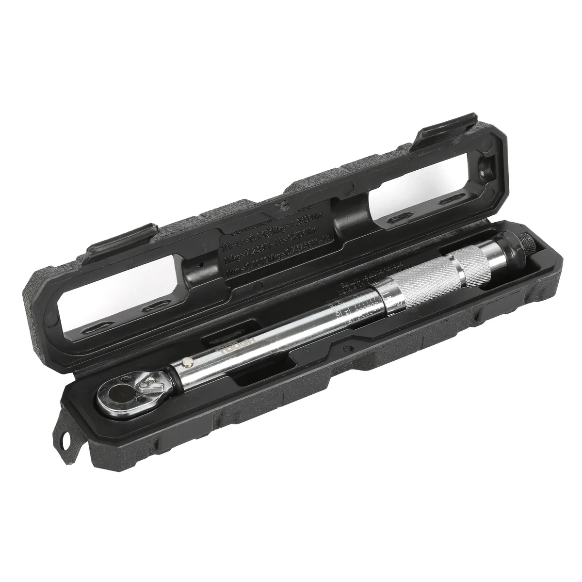 Hyper Tough 1/4-inch Drive Torque Wrench with Storage Case, 35-200 in-lbs 6433