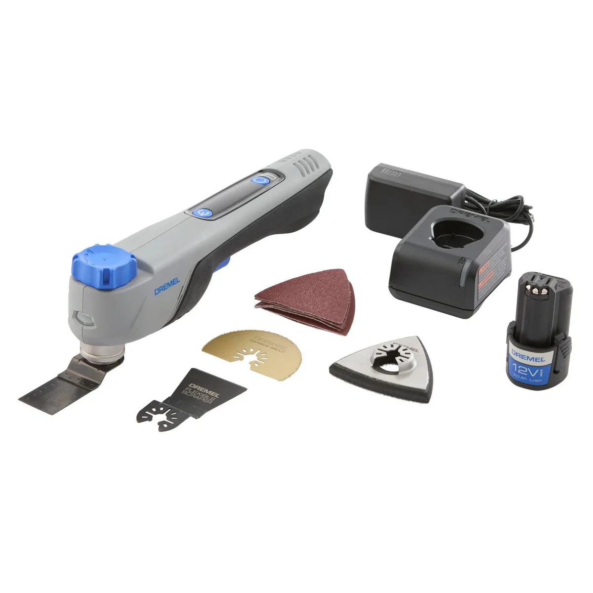 Everdaily Essentials Blueprint 12V Brushless Oscillating Multi-Tool with Integrated Application Selector, MM12V-S1 5297