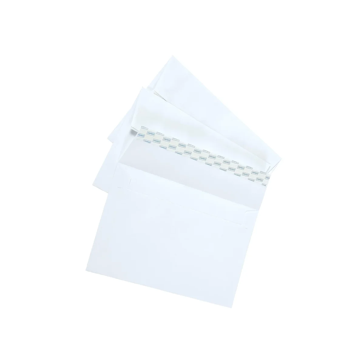 MyOfficeInnovations EasyClose Invitation Envelopes 5.75" x 8.75" White Wove 100/Bx 394063 6407