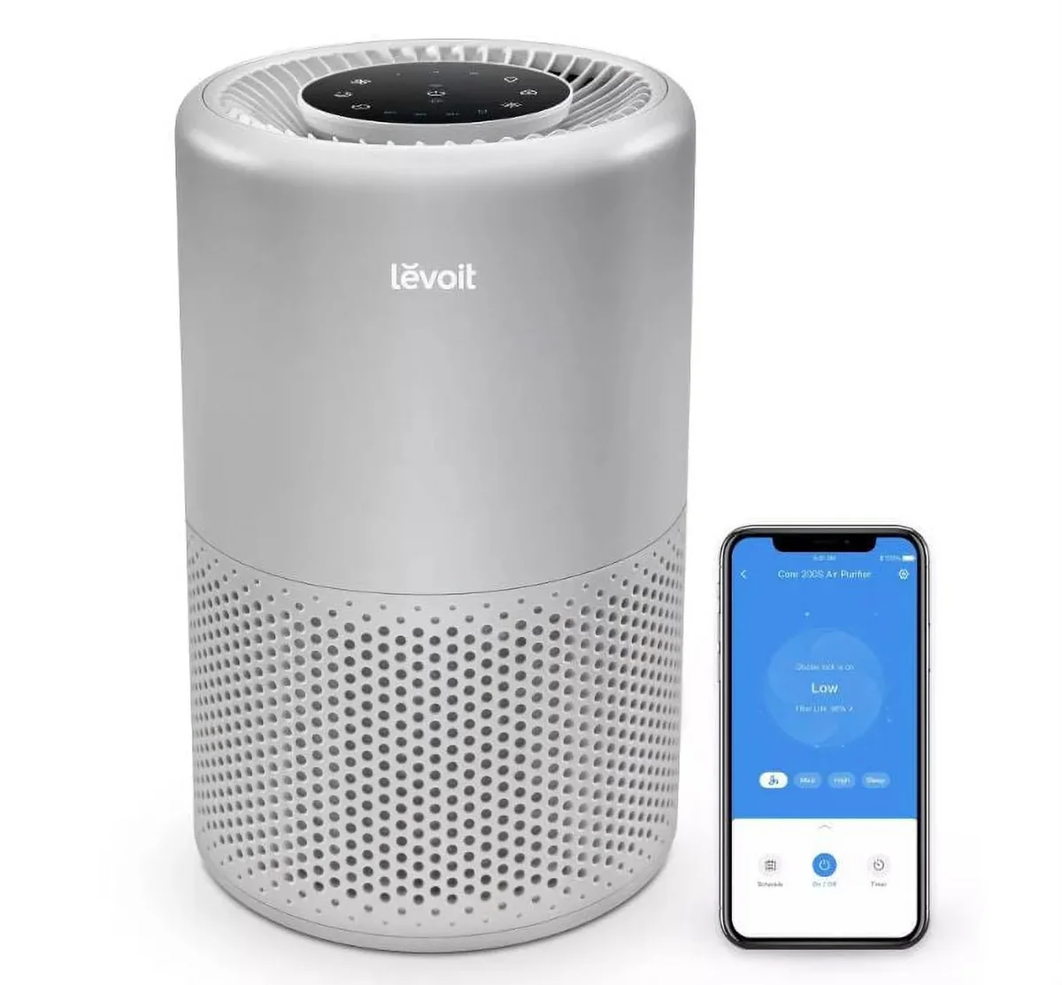 Levoit Core 200S Smart Air Purifier Gray 1798