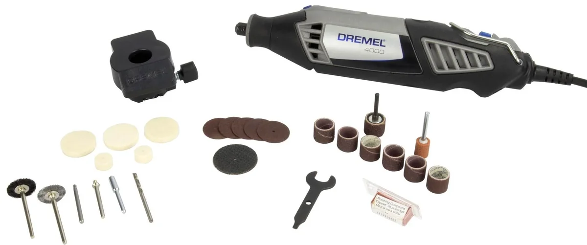Dremel Restored Dremel 4000DRRT Variable Speed High Performance Rotary Tool Kit (Refurbished) 9051