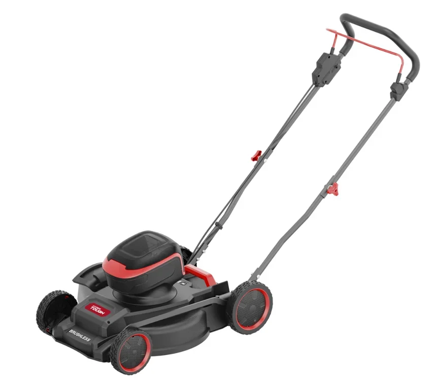 Hyper Tough 2x20 Volts Max 18-inch Brushless Side-discharge Lawn Mower, HY5601050516001 4435