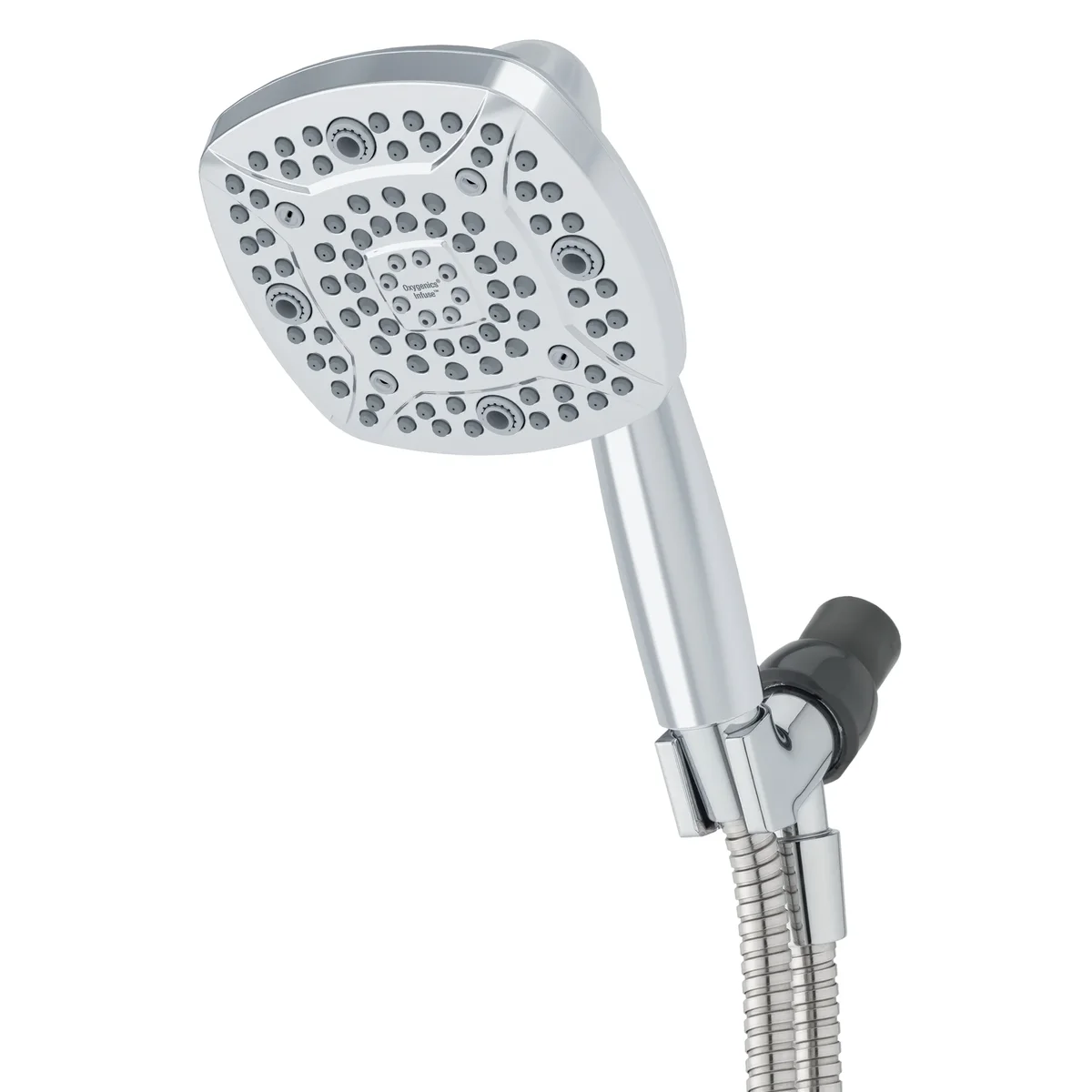 Oxygenics Infuse 7-Setting Chrome Handheld Shower Head 1550