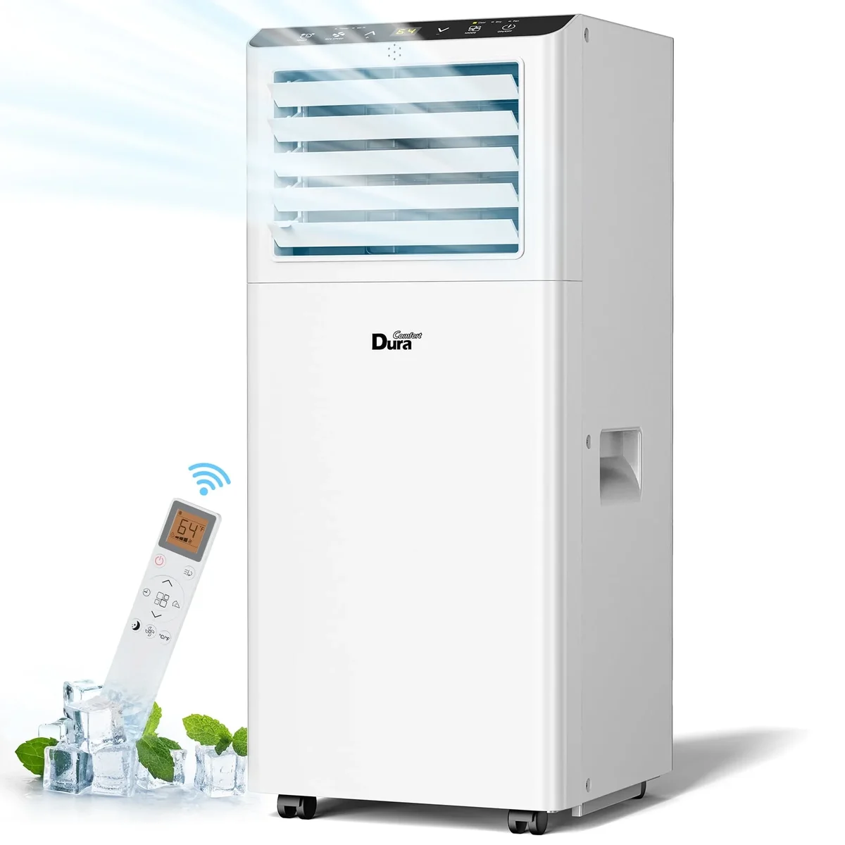 Everdaily Essentials 8500 BTU ASHRAE Portable Air Conditioner for Room, Cools up to 250 Sq. Ft.(5100BTU SACC) 4877