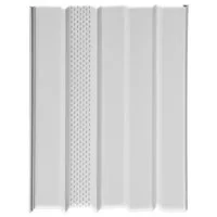 Mobile Home Skirting Vinyl Underpinning Vented Panel White 16" W x 28" L (Pack of 8) 0487