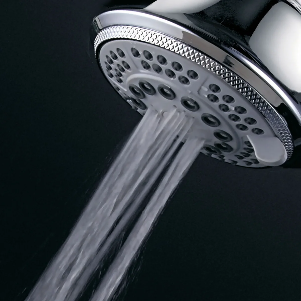 PowerSpa 5-Setting Deluxe Showerhead, Chrome 0319