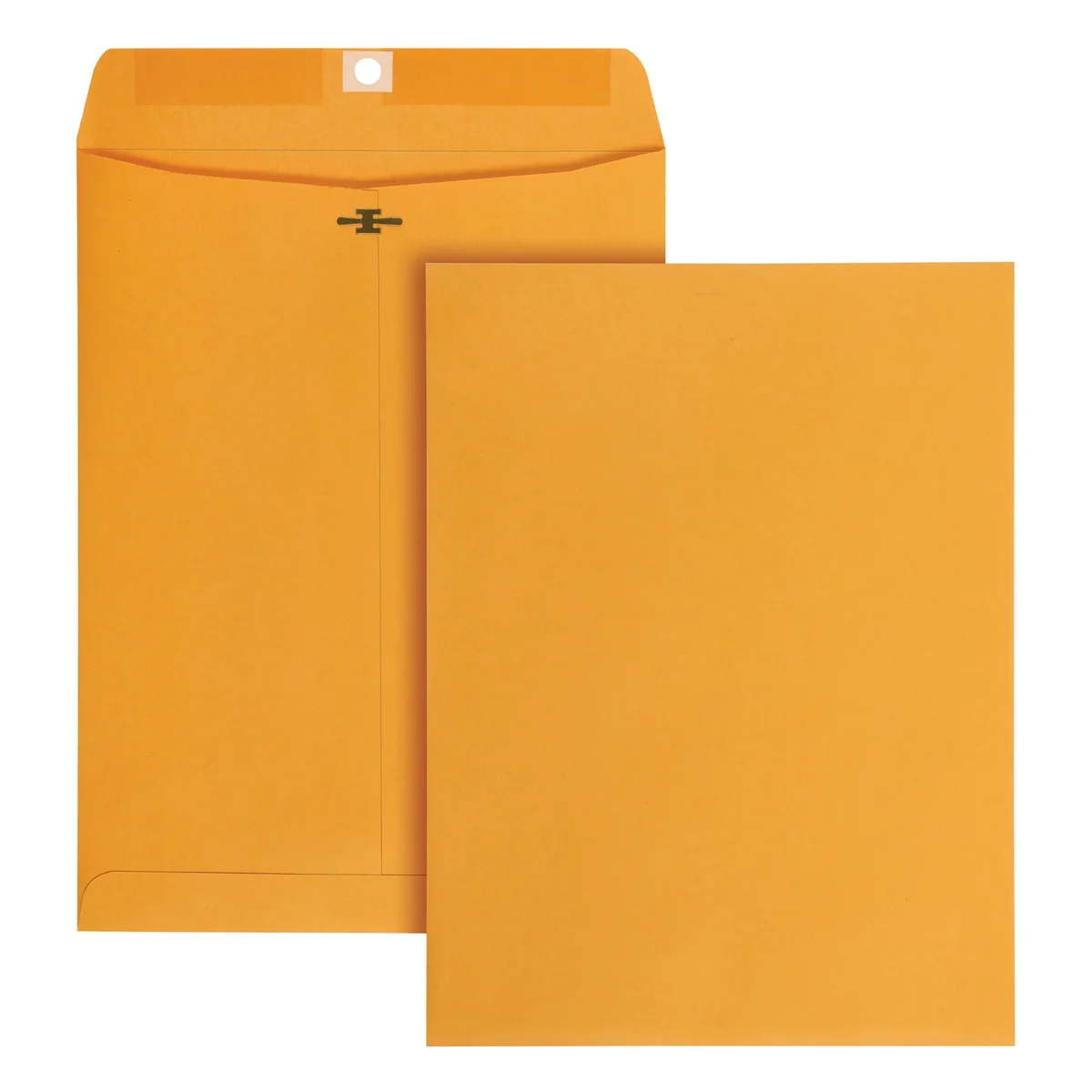 Office Depot ® Brand Clasp Envelopes, 9" x 12", Brown, Box Of 100 7927