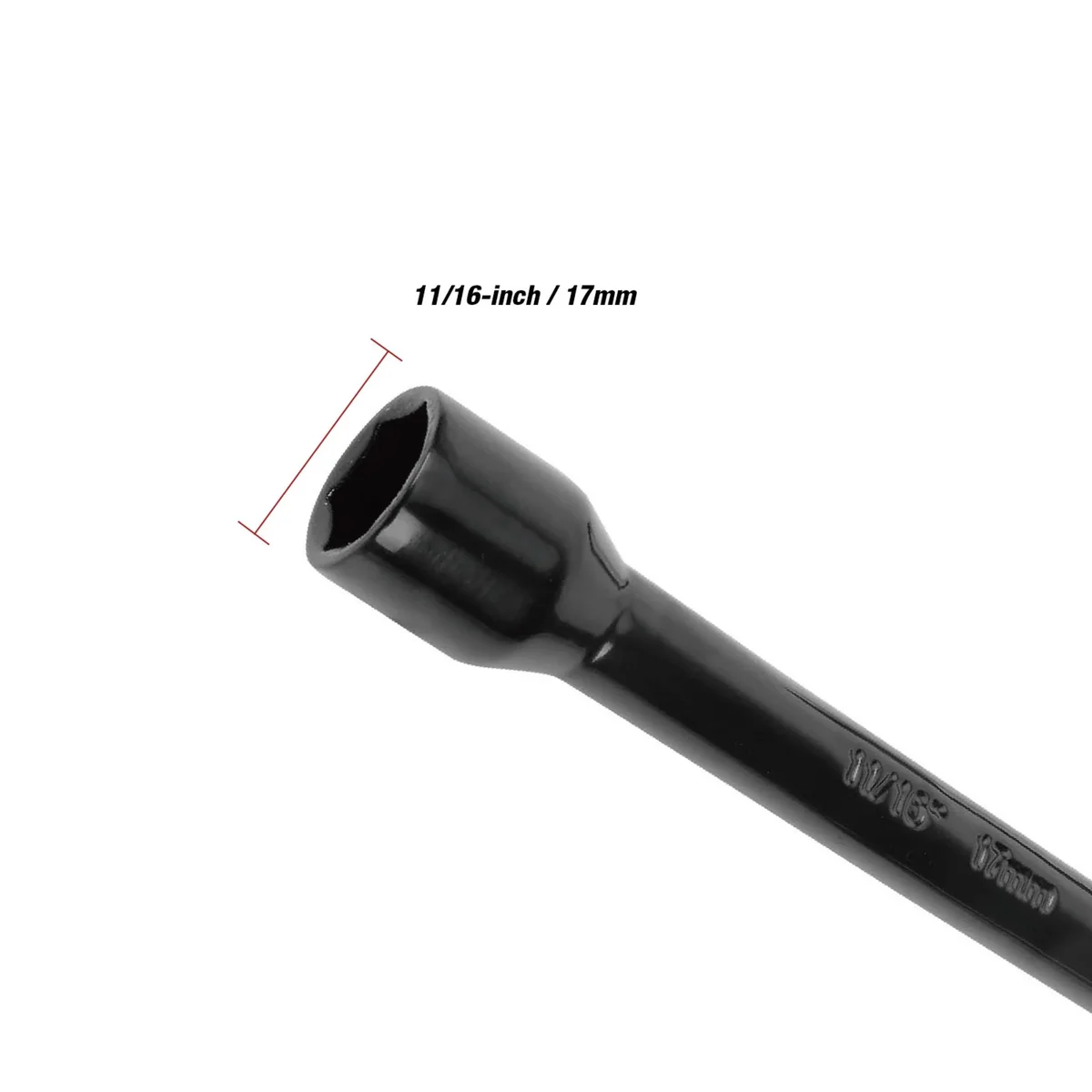 Everdaily Essentials 14-inch Powder Coated Lug Wrench for Tire Replacement Ref. 9676