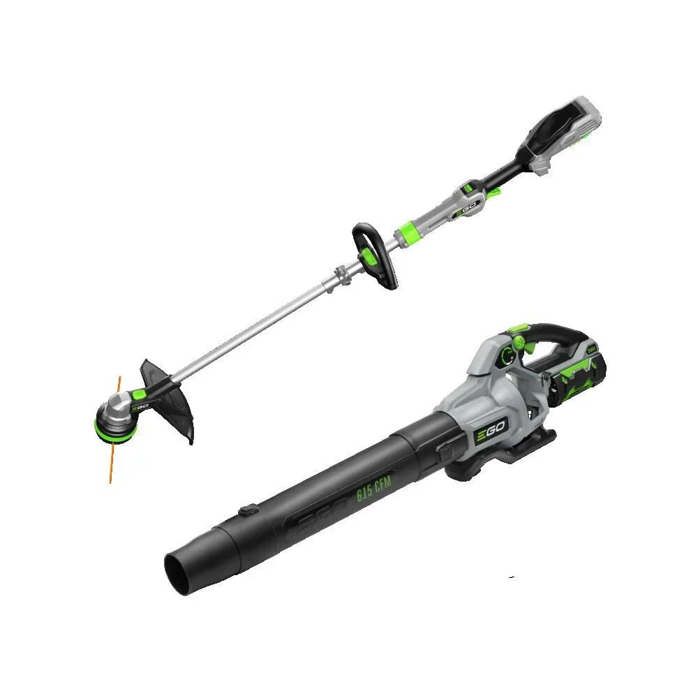 Ego Power+ 15In Powerload String Trimmer And 615 Cfm Blower Combo Kit 4960