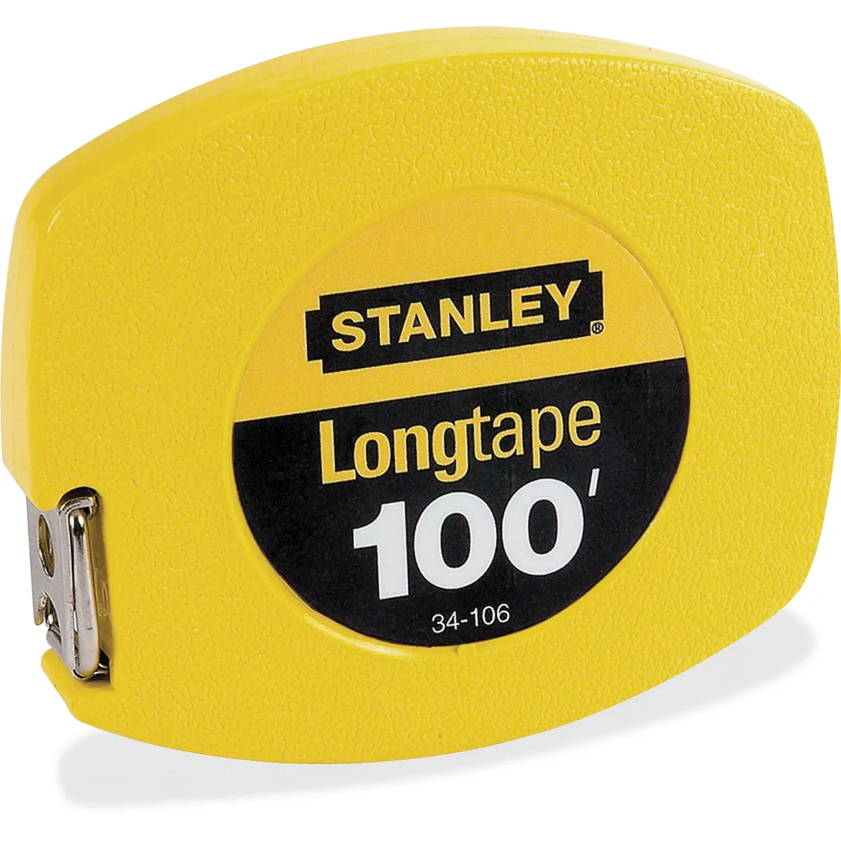 STANLEY Long Tape Measure 1/8" Graduations, 100ft, Yellow 9528