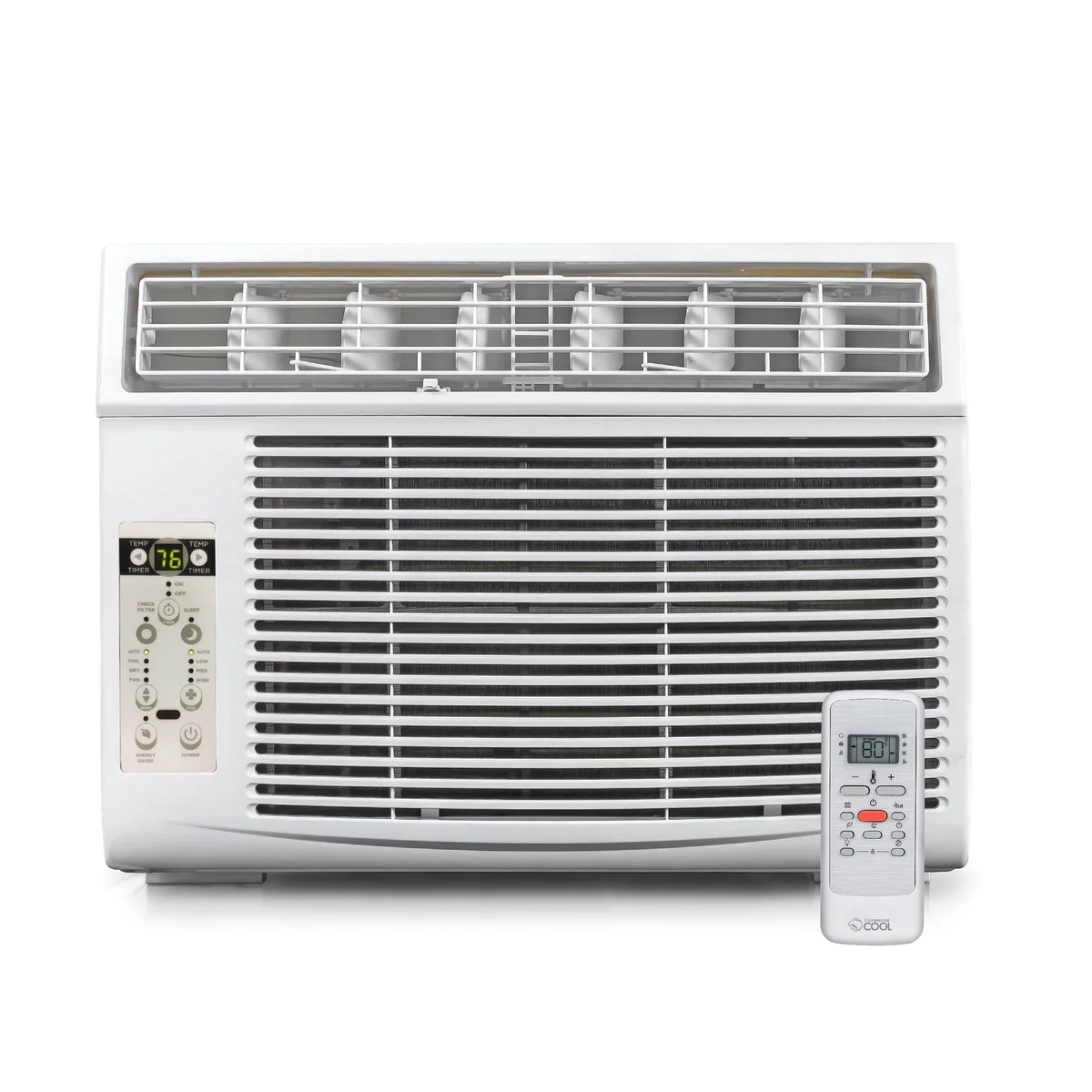 COMMERCIAL COOL 12,000 BTU WindowAir Conditioner with Remote Control and Adjustable Thermostat, cools up to 550 Sq. Ft. with Electronic Controls  8312