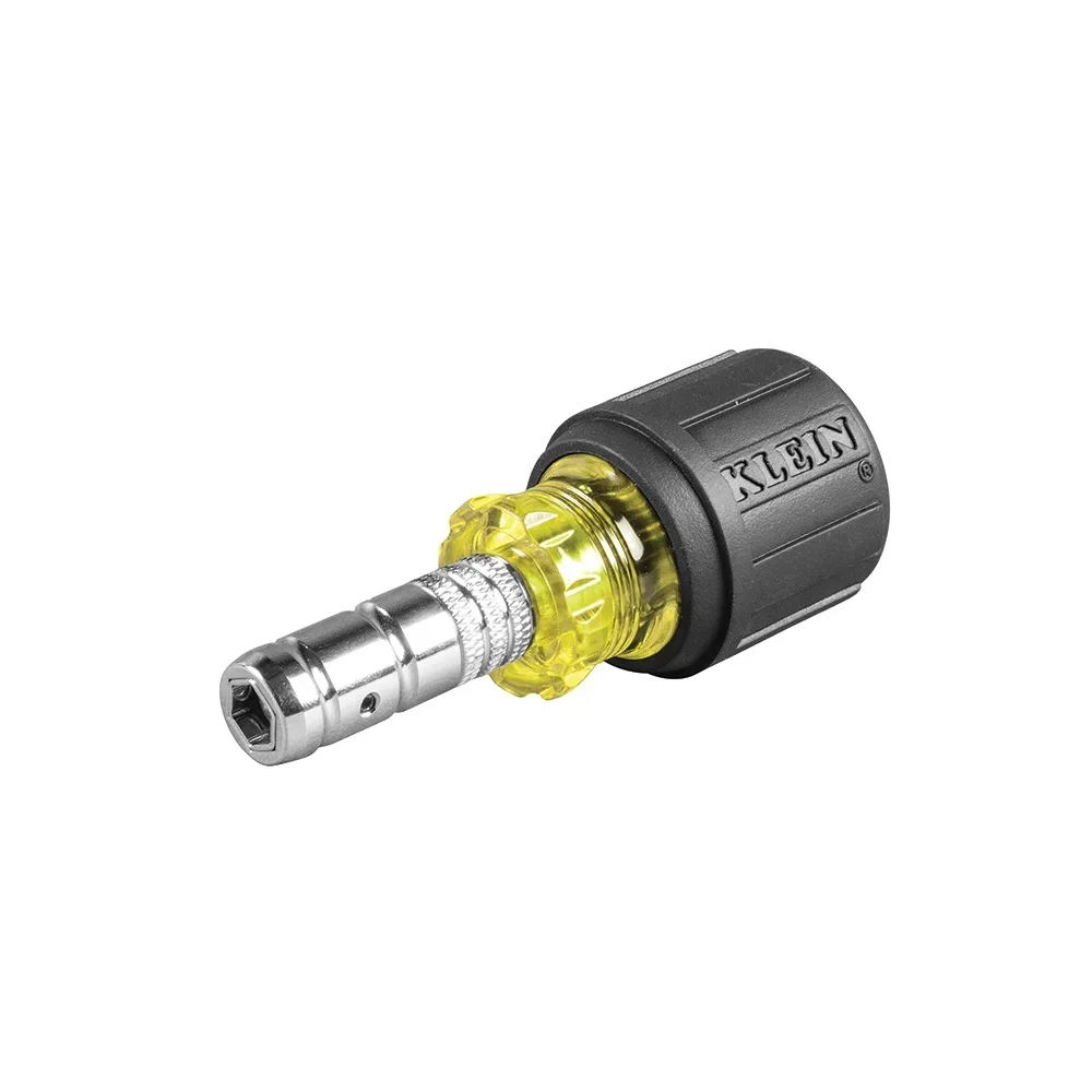 Klein Tools 65131 2-in-1 Hex Head Slide Driver Nut Driver, 1.5-Inch 2663