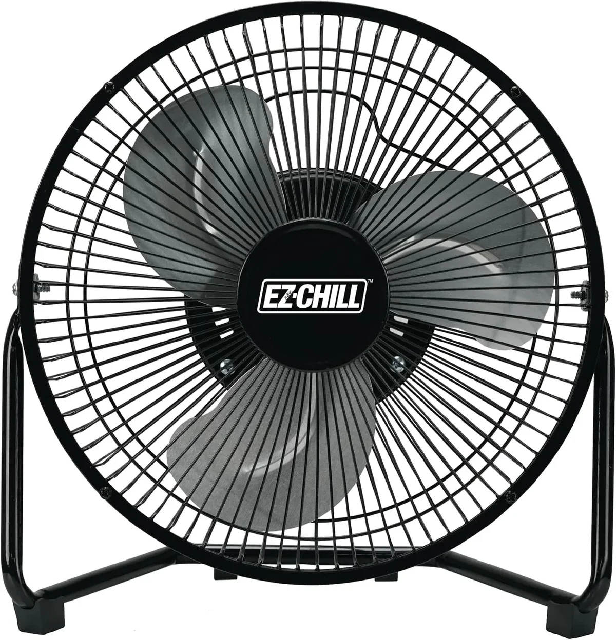 EZ-Chill 9 in. Desk or Table Fan - All-Metal, 3 Speed, Tilt 5990