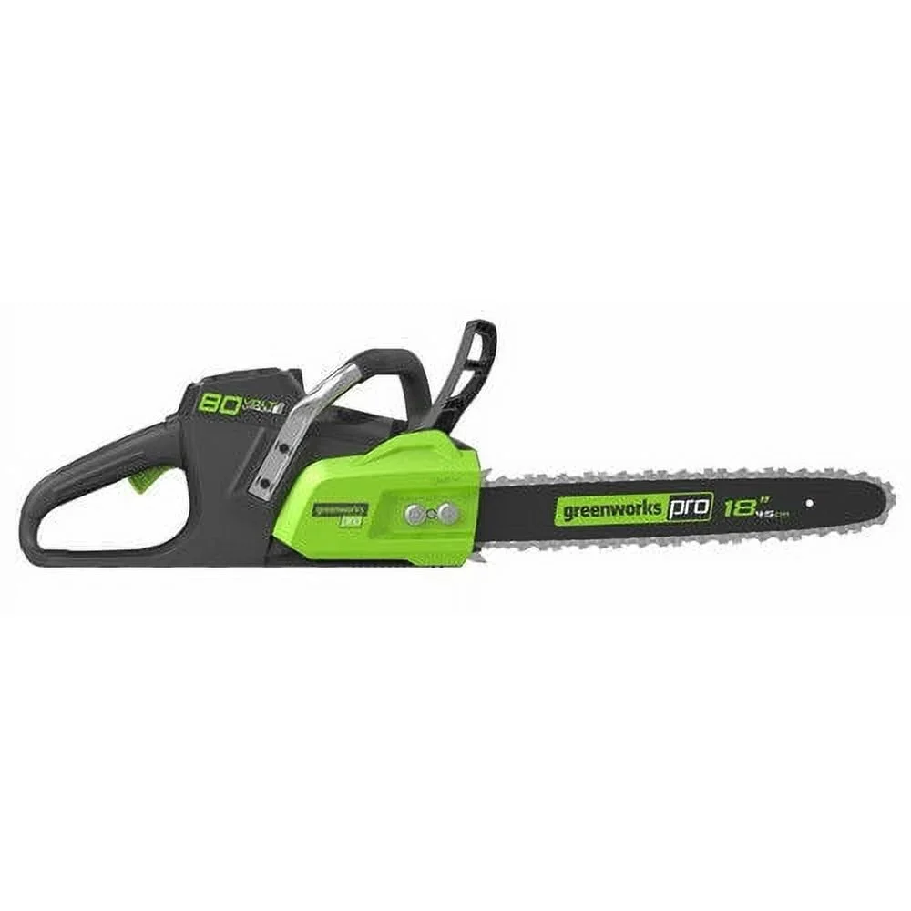 Greenworks 80V 18" Chainsaw with 2Ah Battery and Charger 2000002 4273