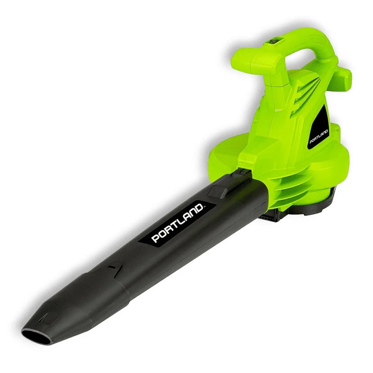 Portland Pilots Leaf Blower 3-in-1 Electric Lightweight Corded Vacuum Mulcher 230MPH/12 Amp/2 Speed Blower_Green 1696