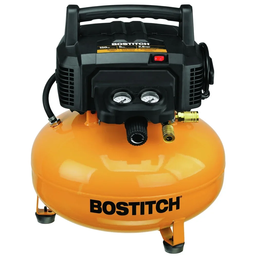 BOSTITCH BTFP02012 6-Gallon Pancake Compressor 1798