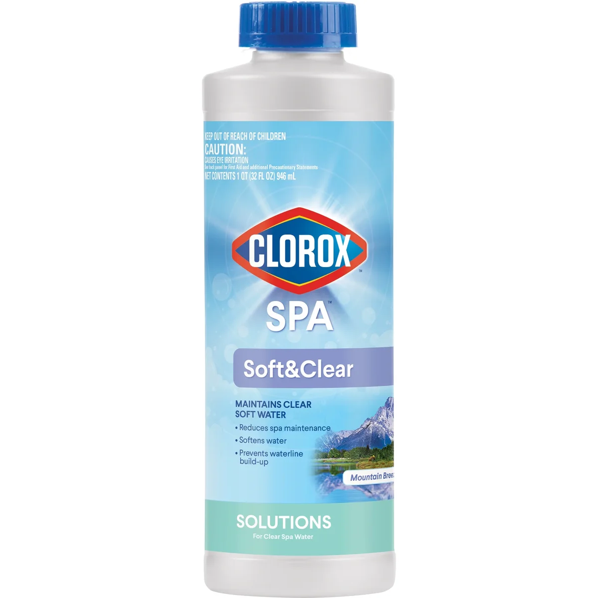 Clorox Pool&Spa Clorox Spa Liquid Soft & Clear Water Solution Pool chemical Type, 2 lb Form. Recommended use for Spas 0469