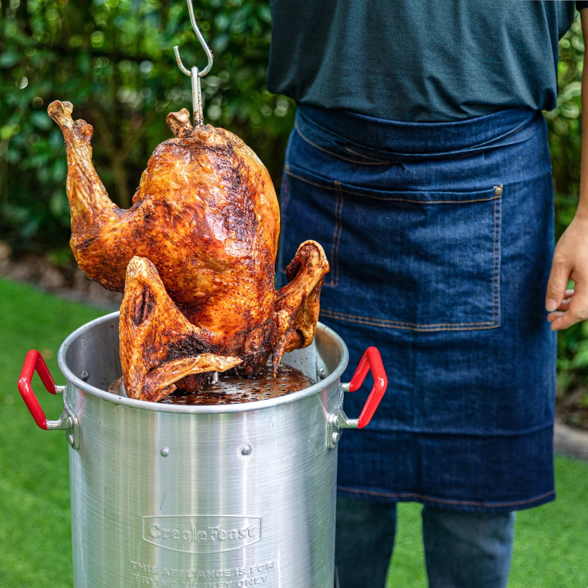 Everdaily Essentials 30 qt 50,000 BTU Aluminum Turkey Fryer Ref. 8499