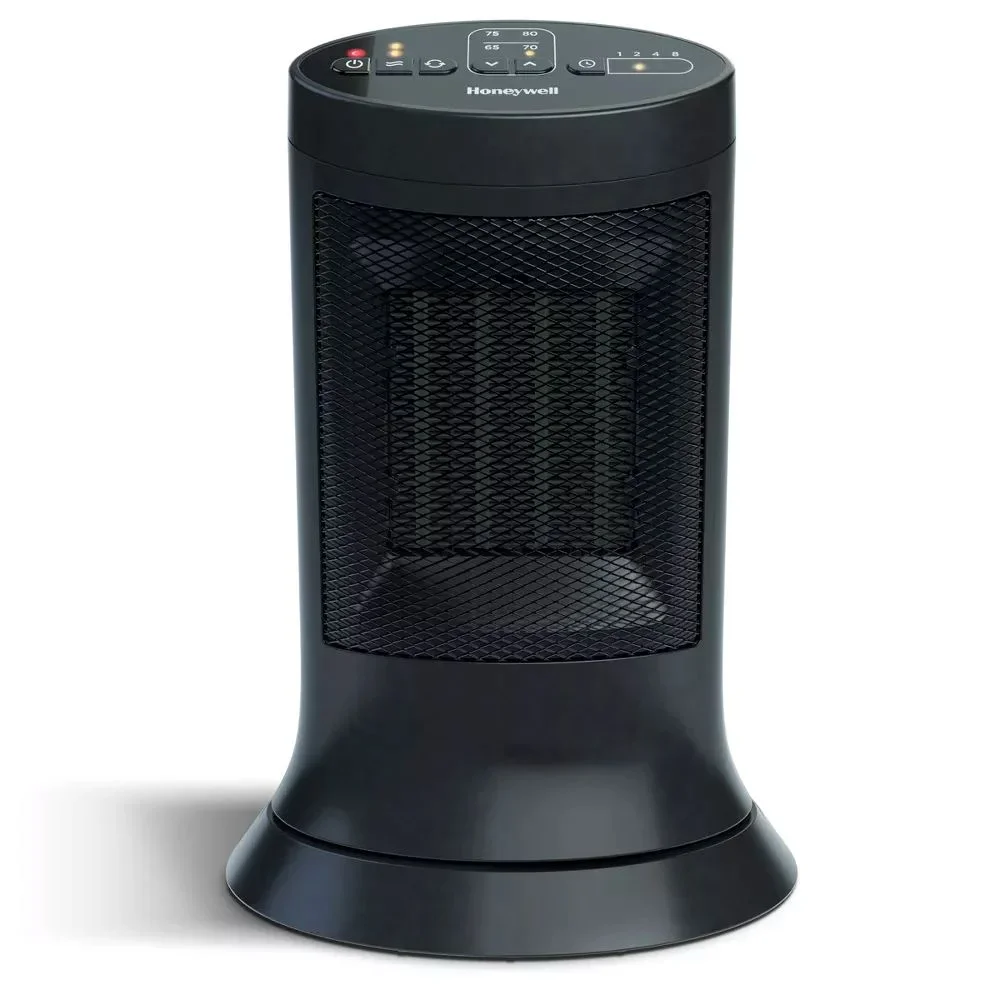 Honeywell Compact Digital Ceramic Tower Heater - 12.75" - Black 4207