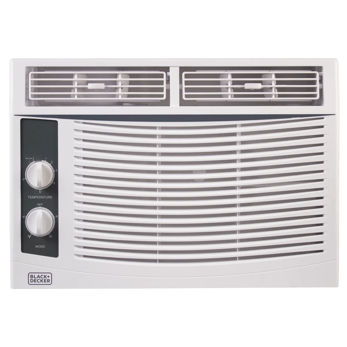 BLACK+DECKER BWAC05MWTB 5,000 BTU Window Air Conditioner Unit, AC Cools Up to 150 Square Feet, Energy Efficient, White 5049