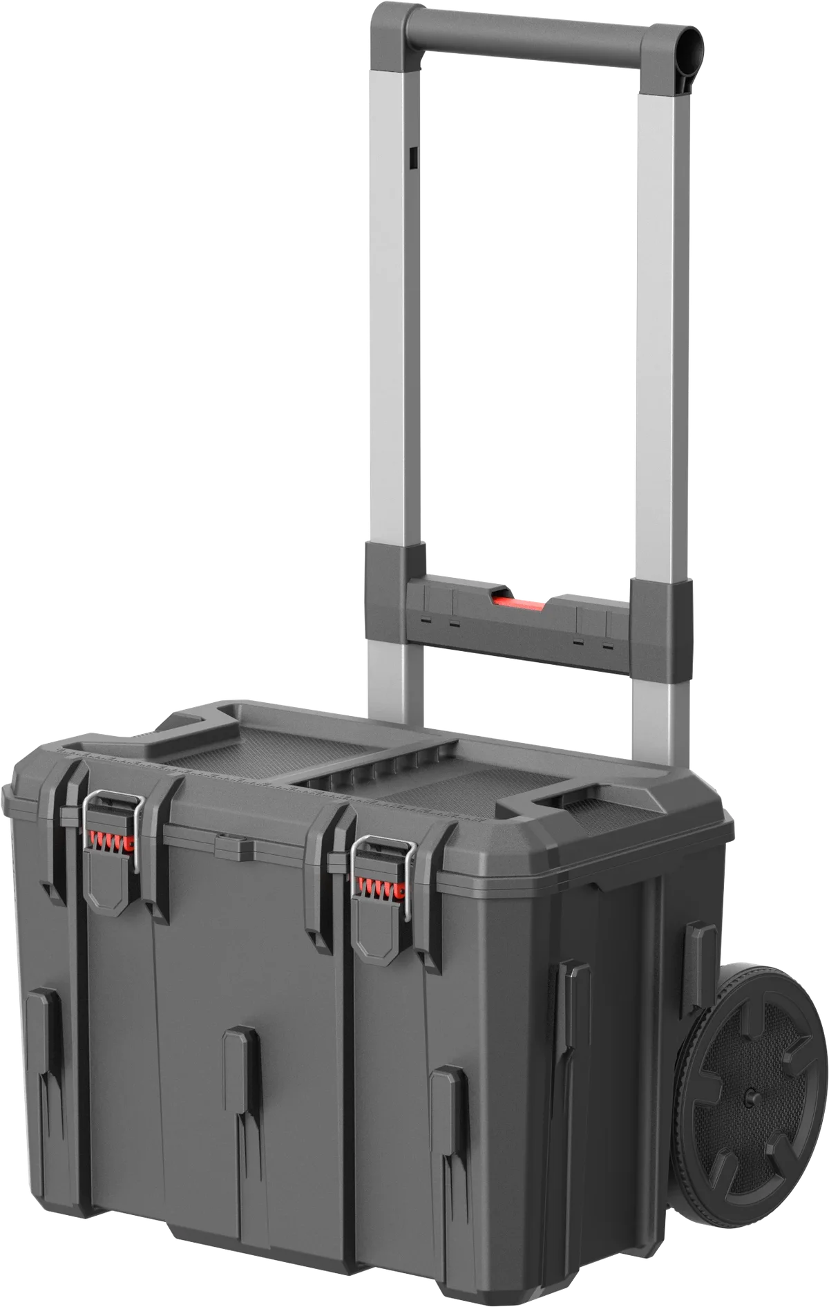 Hyper Tough Hyper Stack Heavy Duty 3 Piece Modular Rolling Toolbox System, Black 9563
