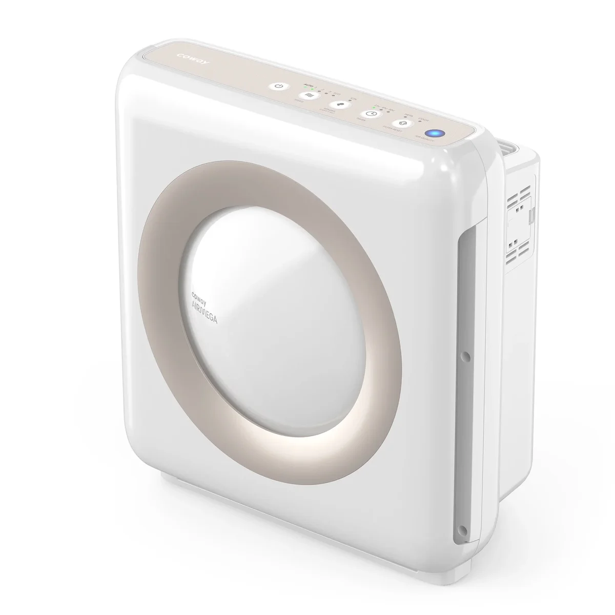 Coway Air Purifier Airmega AP-1512HH(White) True HEPA 3-Stages Filtration System with 361 Sq. Ft. Coverage, Auto & Eco Mode 3260
