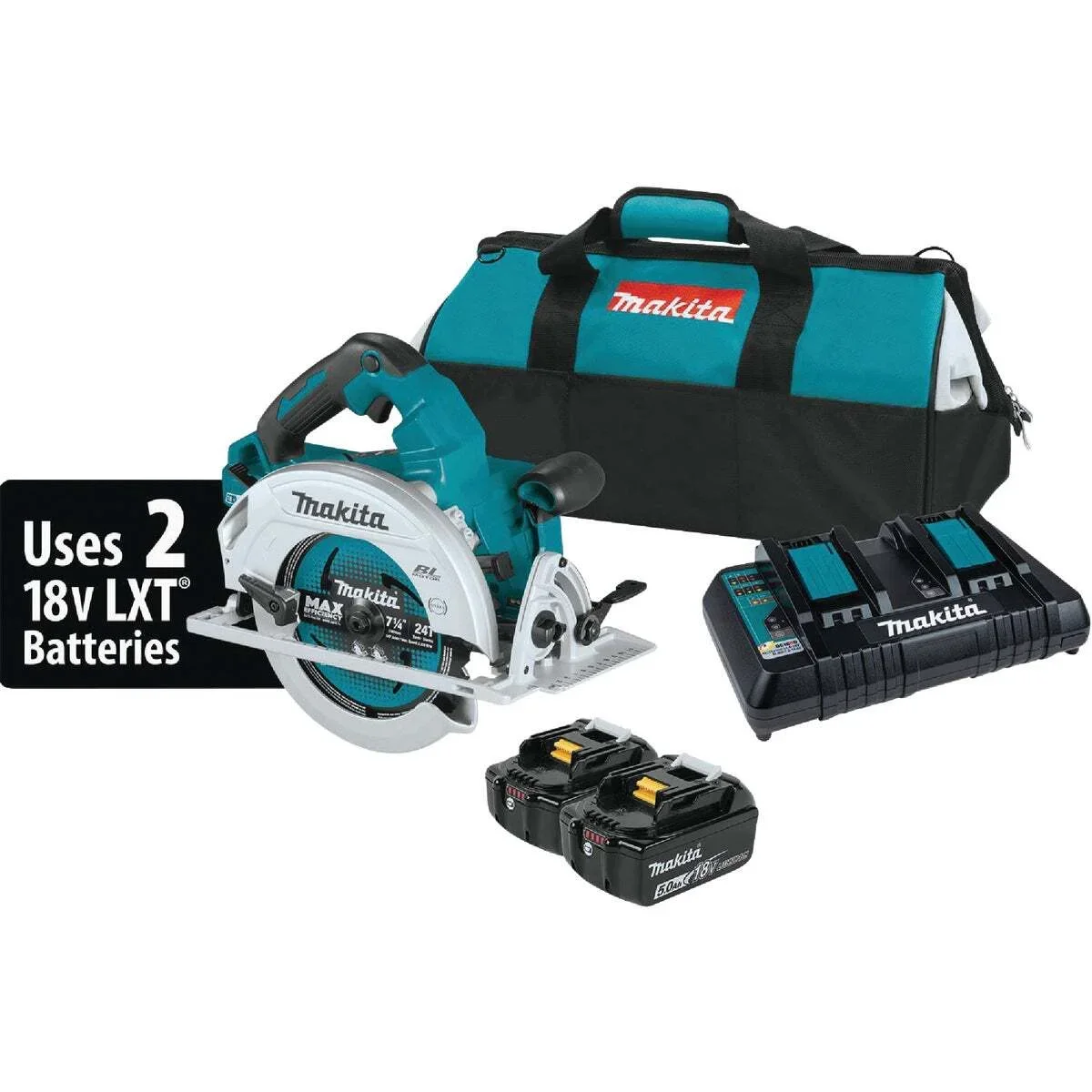 Everdaily Essentials 18V X2 LXT Li-Ion (36V) Brushless Cordless 7-1/4 Circular Saw Kit XSH06PT 6634