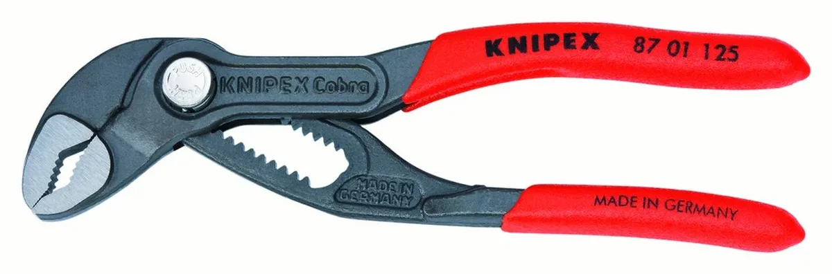 KNIPEX Tools 87 01 125, 5-Inch Cobra Pliers 8642