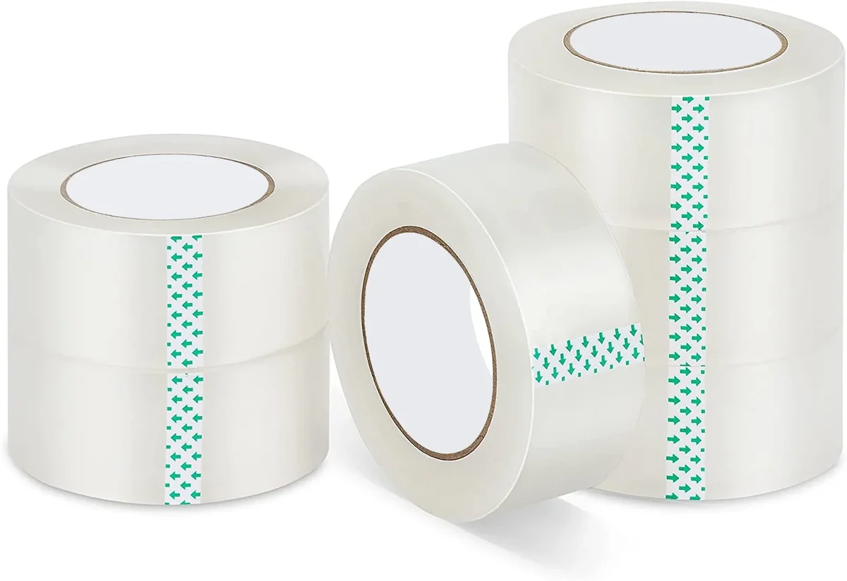 Pen+Gear Pen + Gear Basic BOPP Packing Tape, 1.88 inch x 109 Yards, Clear, 6-Pack 6728