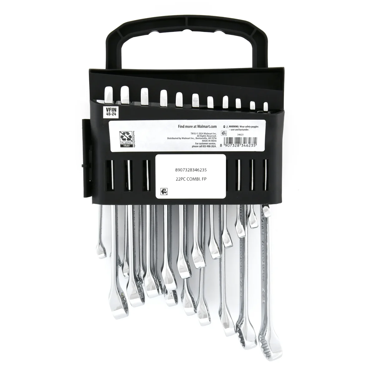 Everdaily Essentials 22-Piece Combination Wrench Tool Set, Hand Tools Ref. 2823