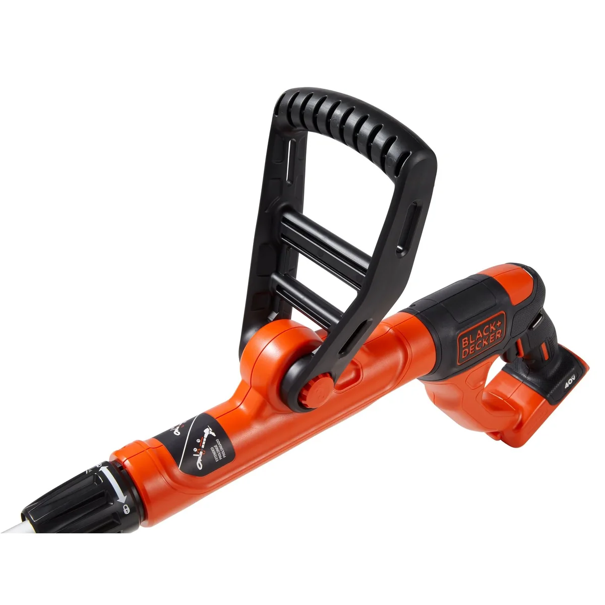 BLACK+DECKER 40V MAX* Lithium String Trimmer, (LST140C) 6107