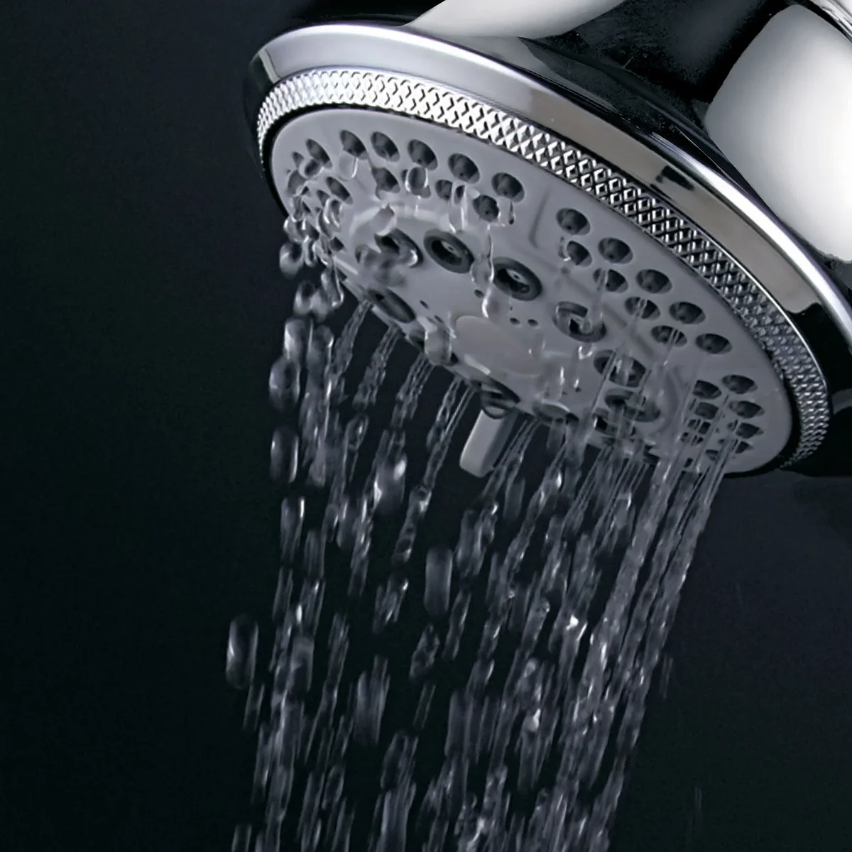PowerSpa 5-Setting Deluxe Showerhead, Chrome 0319