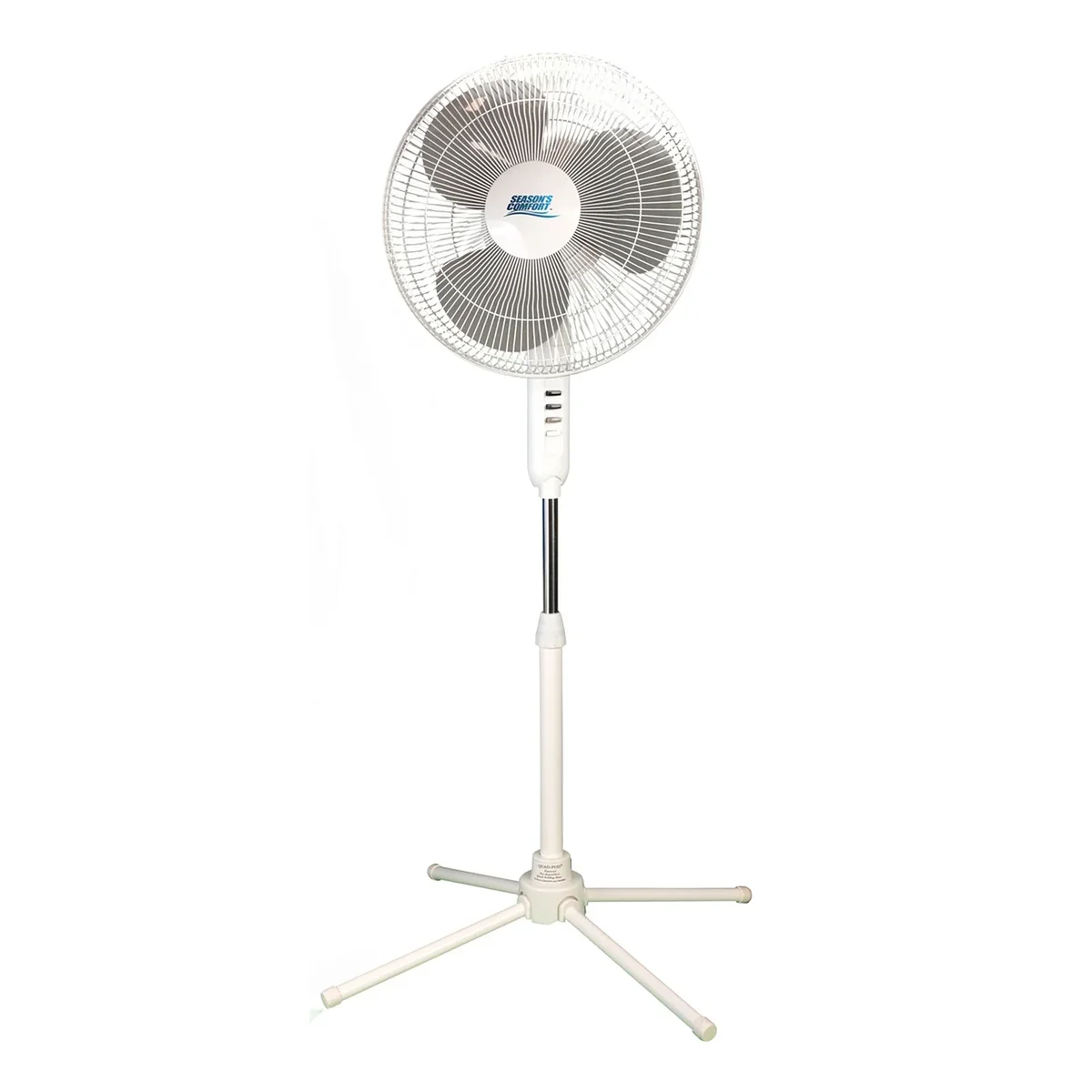 Seasons Comfort 16-In. Oscillating Fan with Pedestal Base, FPD16, White, FPD16 1936
