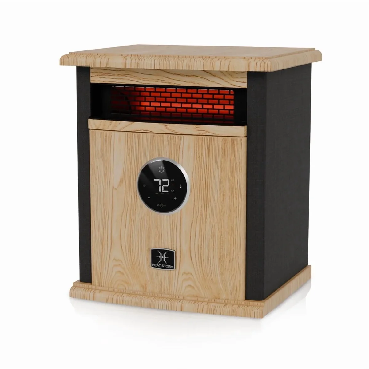 Everdaily Essentials 1500 Watt Black Infrared Cabinet Heater by Ref. 1162