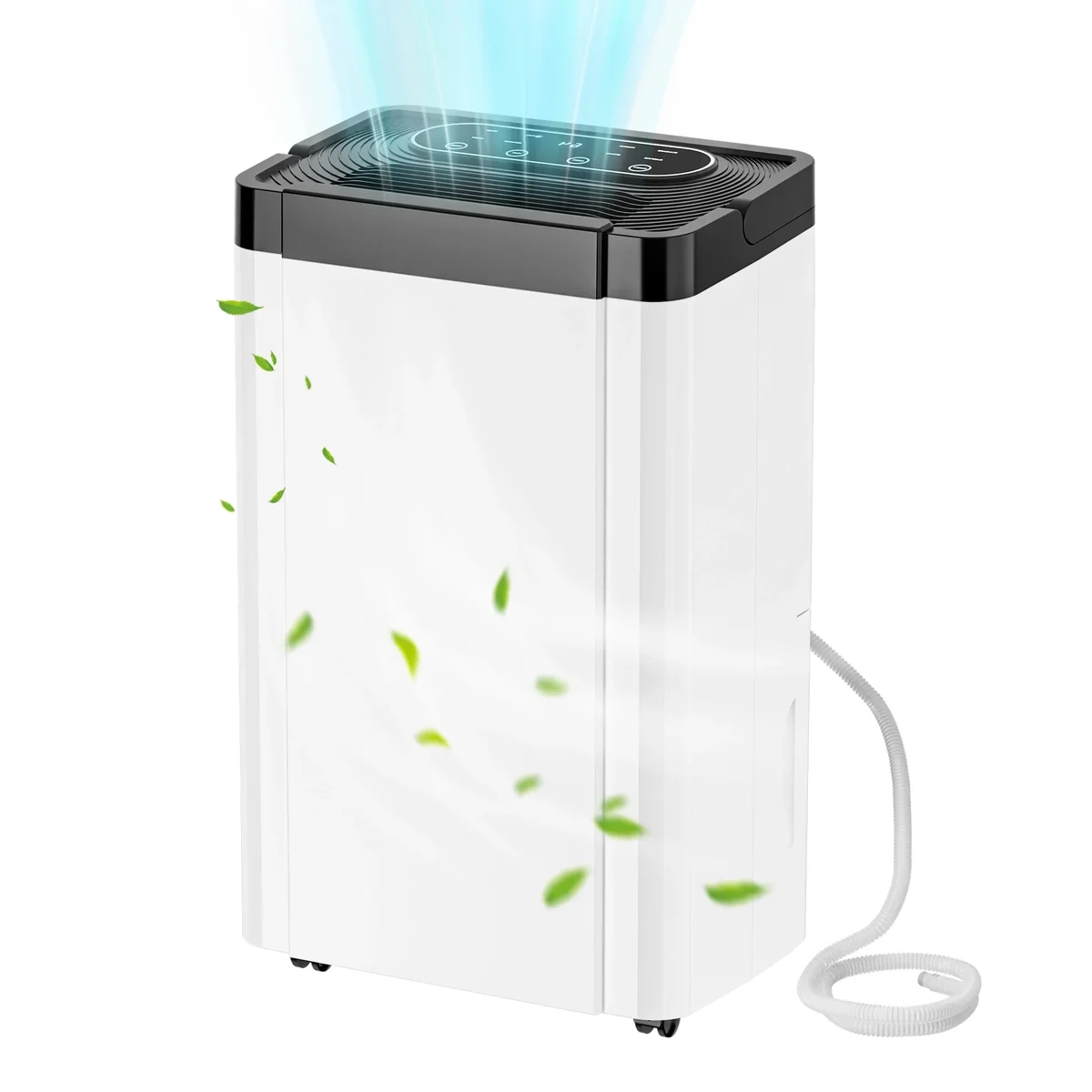 Rocyis 2026 Upgraded Dehumidifier,  70 Pint, 5000 Sq.Ft for Whole Home, White - Adjustable Humidistat 5787