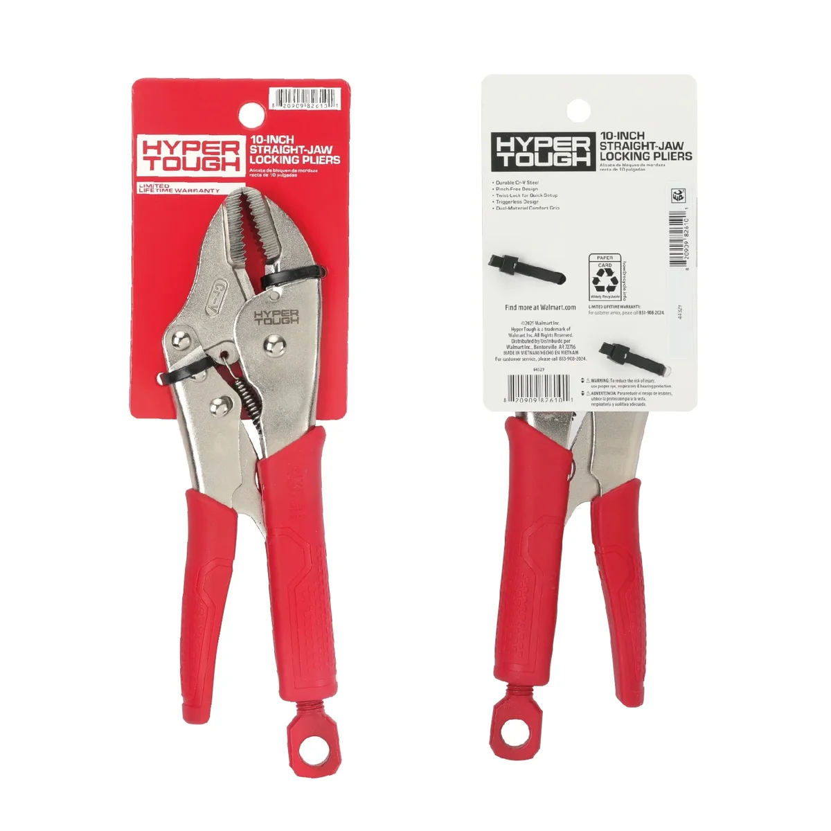 Everdaily Essentials 10-inch Straight Jaw Locking Plier with Triggerless Release Ref. 0387