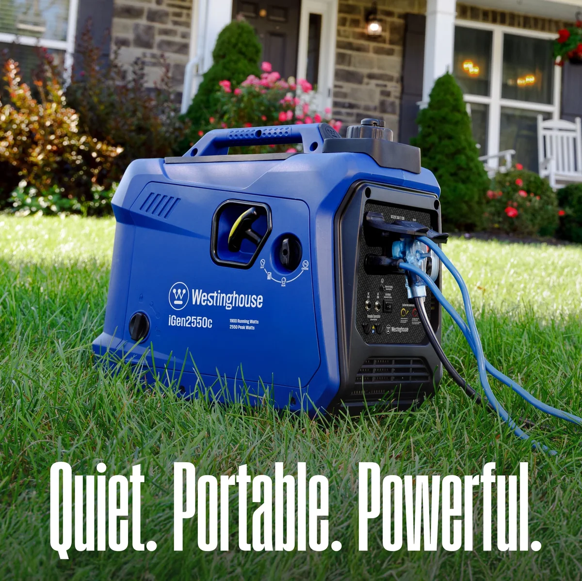 Westinghouse 2550 Peak Watt RV Ready, Gas Powered Portable Inverter Generator with CO Sensor 1974