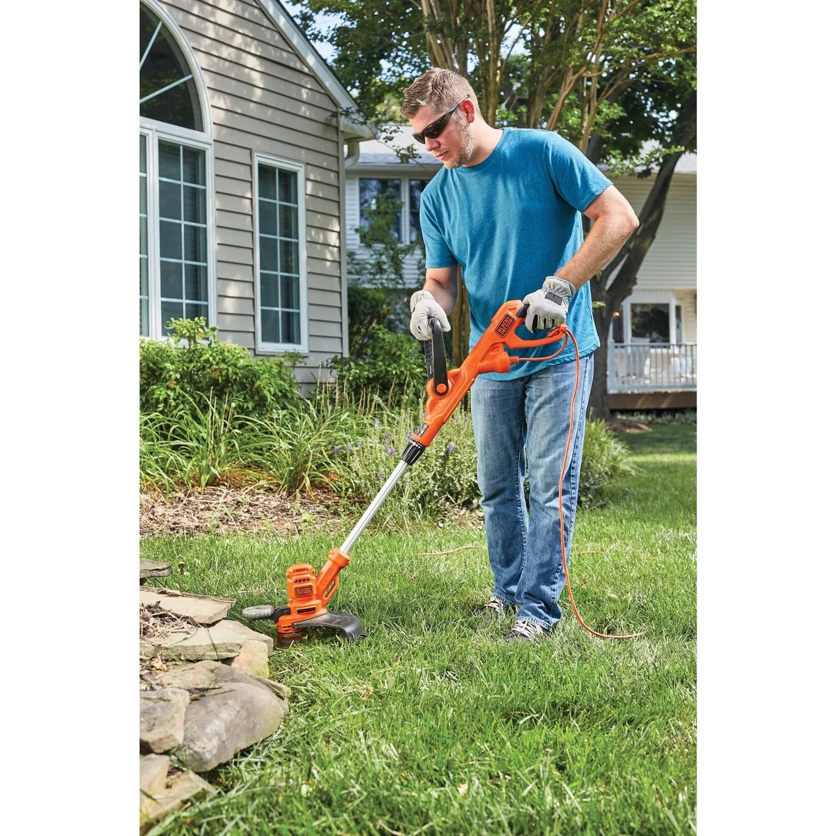 BLACK+DECKER BESTA510 - 6.5AMP 14IN ELECTRIC STRING TRIMMER 7493