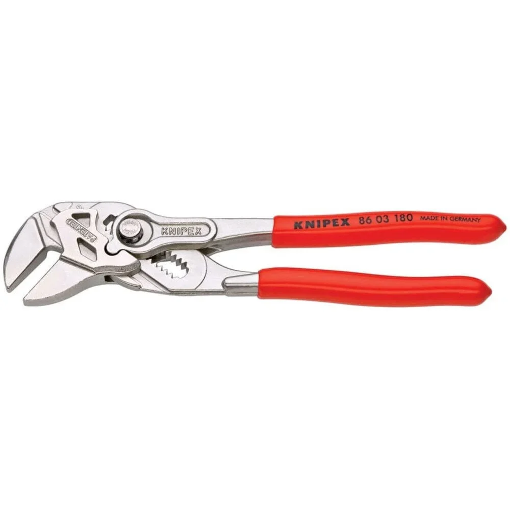 KNIPEX Tools 9K 00 80 45 US, Pliers Wrench 6, 7.25, and 10-Inch Set, 3-Piece 0175