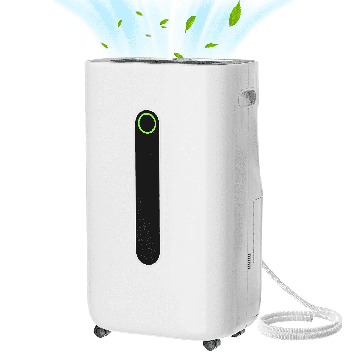Rocyis 70-80 Pint Max(DOE Rating 24.4 pints/day) 6,000 sq. ft. Dehumidifier for Home With a 1.7 gallon(6.5 L) water tank, Auto Drain or Manual Dr 5530