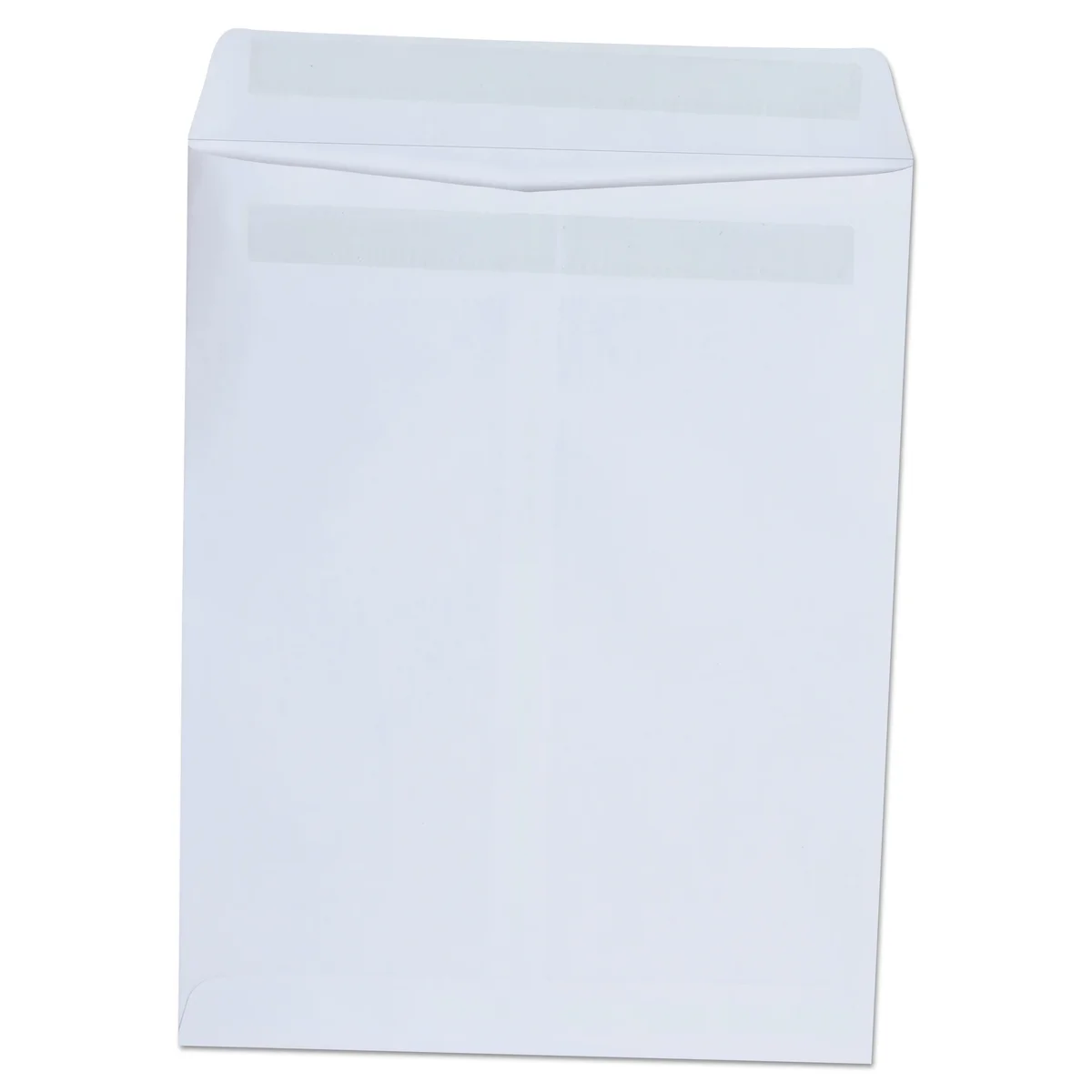 Universal UNV42102 #13 1/2 Square Flap Self-Adhesive Closure 10 in. x 13 in. Open-End Catalog Envelopes - White (100/Box) 3205