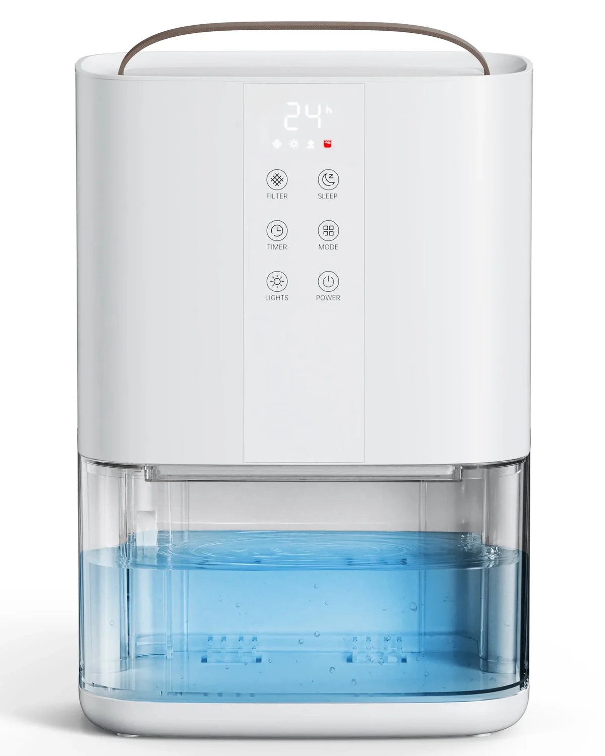 KLOUDIC Dehumidifier for Home, 90 oz Portable Water Tank,Sleep Mode,Timer,Washable Filter,Ultra Quiet Small Dehumidifiers for Bathroom Bedroom wi 3017
