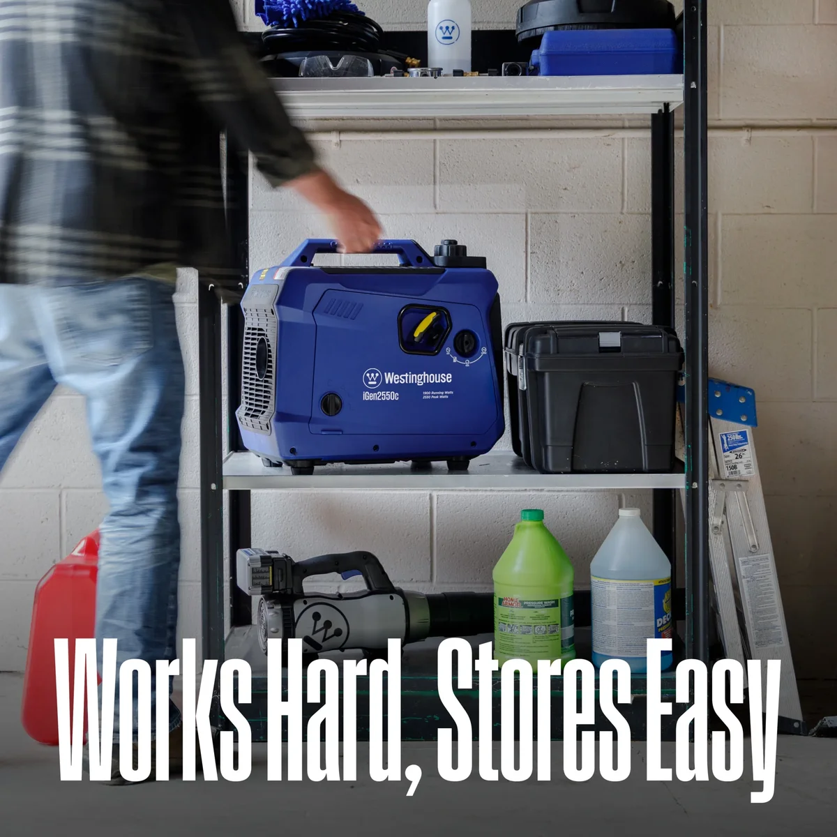 Westinghouse 2550 Peak Watt RV Ready, Gas Powered Portable Inverter Generator with CO Sensor 1974