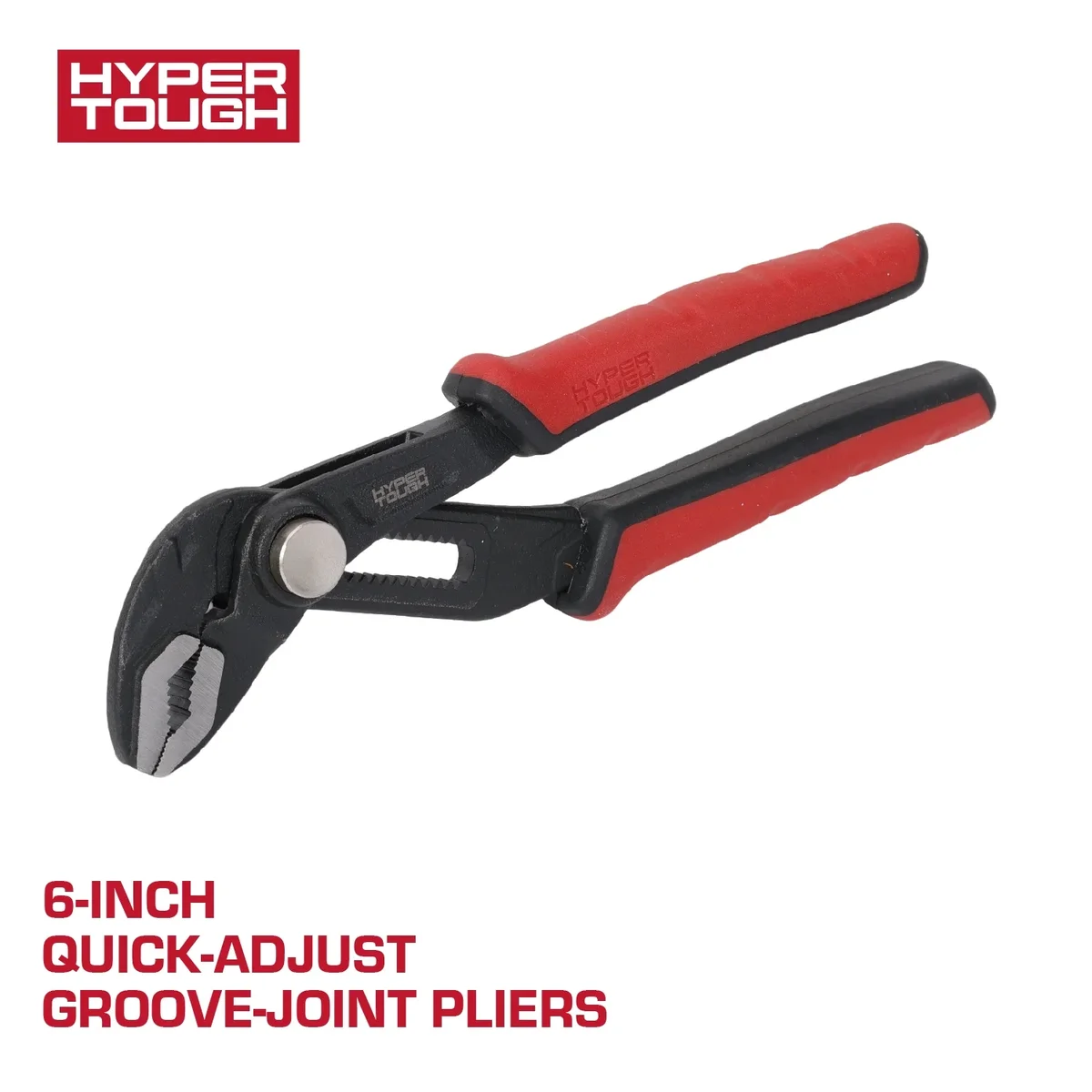 Hyper Tough 6-inch Quick Adjust Groove Joint Pliers 2679