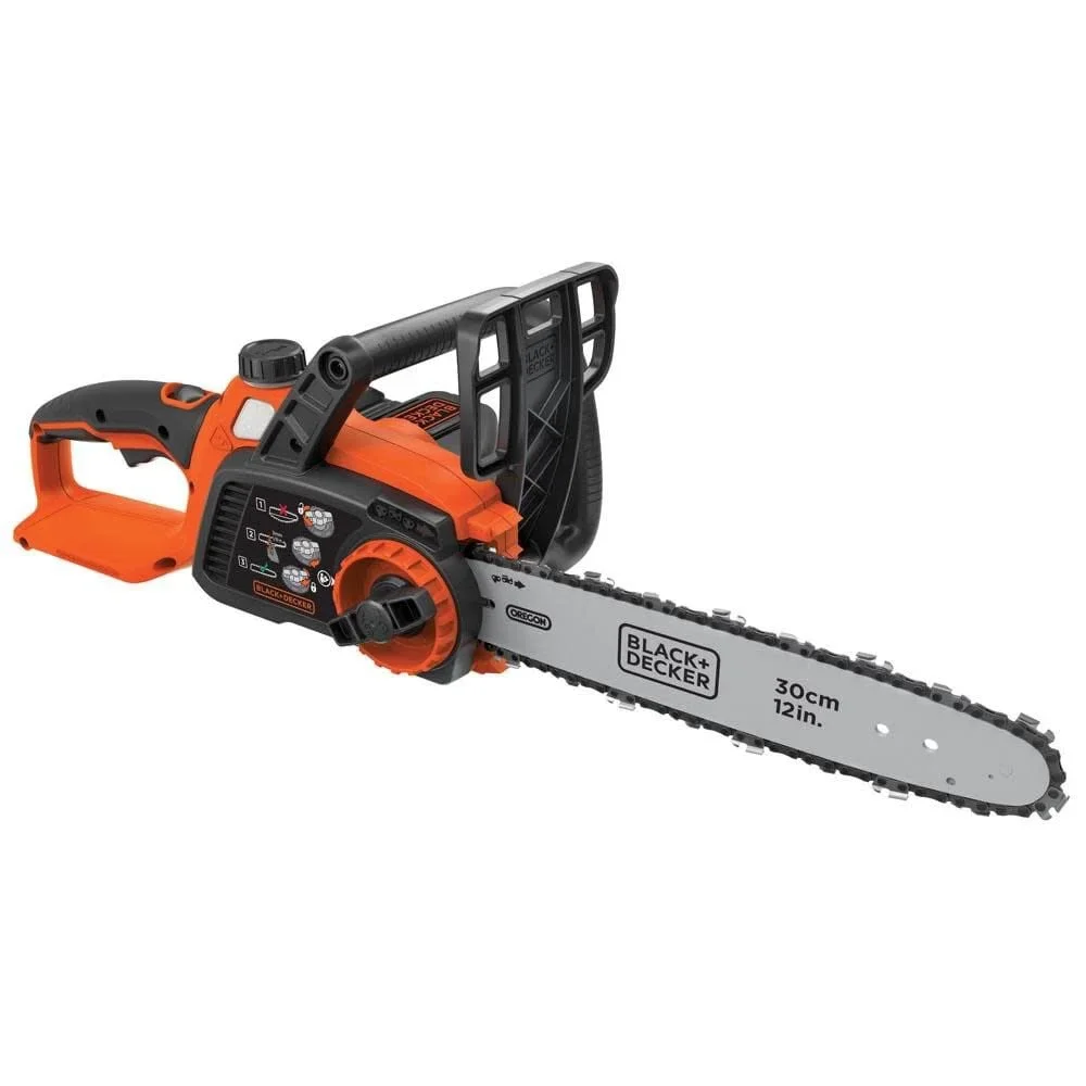 BLACK+DECKER 40V MAX Lithium-Ion 12 in. Cordless Chainsaw Kit (2 Ah) 9990